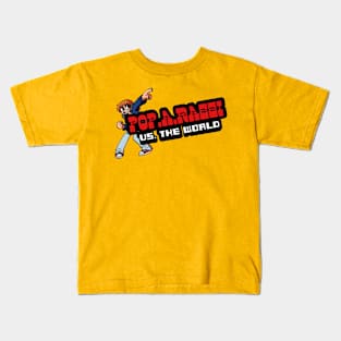 Poparazzi vs the world Kids T-Shirt